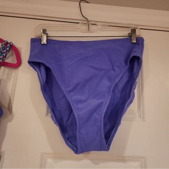 Mainstream vintage blue and pink tankini set Size 18 - Picture 5 of 6